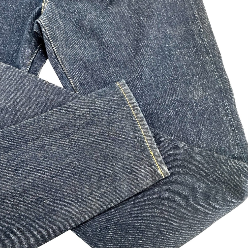 Levi's 711 Skinny Jeans Size 30 Dark Wash Mid Rise Stretch Denim Blue New - Picture 6 of 9